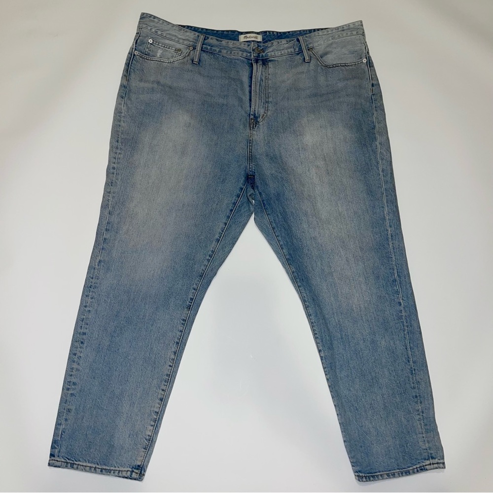 Madewell Women's The Perfect Vintage Jean High-rise Distressed Blue Jeans 37